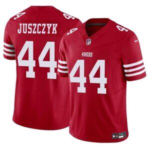 Kyle Juszczyk Red Stitched Jersey Vapor Can Choose Mens Youths